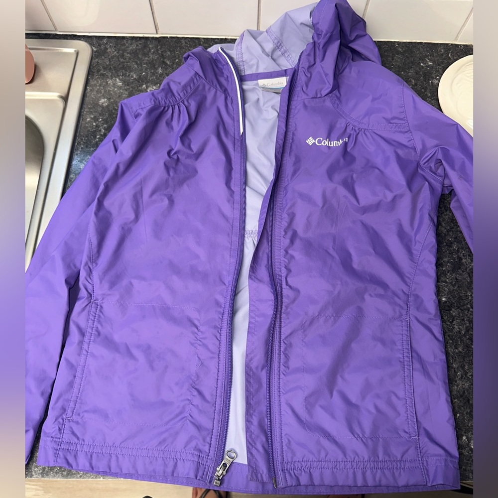 Girl’s Columbia Rain Jacket